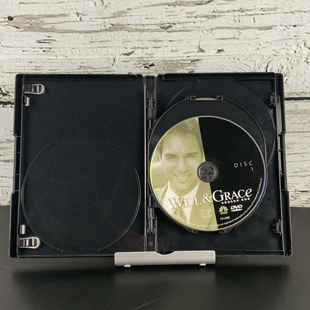 Will & Grace - Season 1 (DVD, 2003, 4-Disc Set) Loaded with Extra‎ Features - Picture 3 of 5
